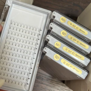 Fransar - 5D 9mm och 8mm. 5 askar för 250kr!! Perfekt för dig som vill öva på volym