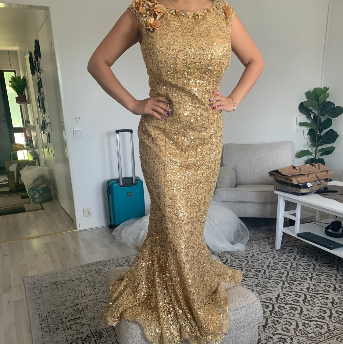 Fest klänning  - 90