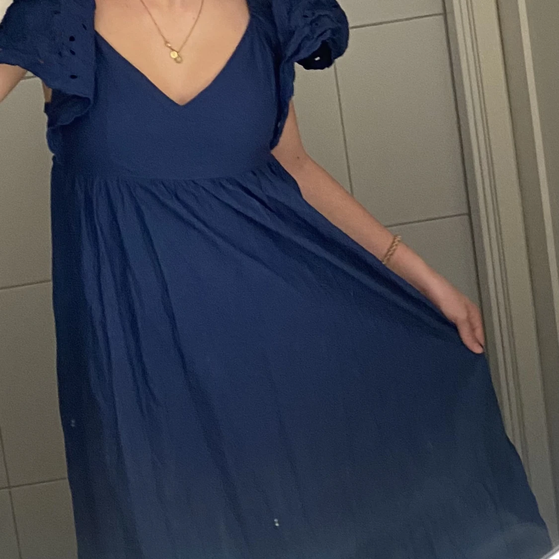 Lång sommar klänning