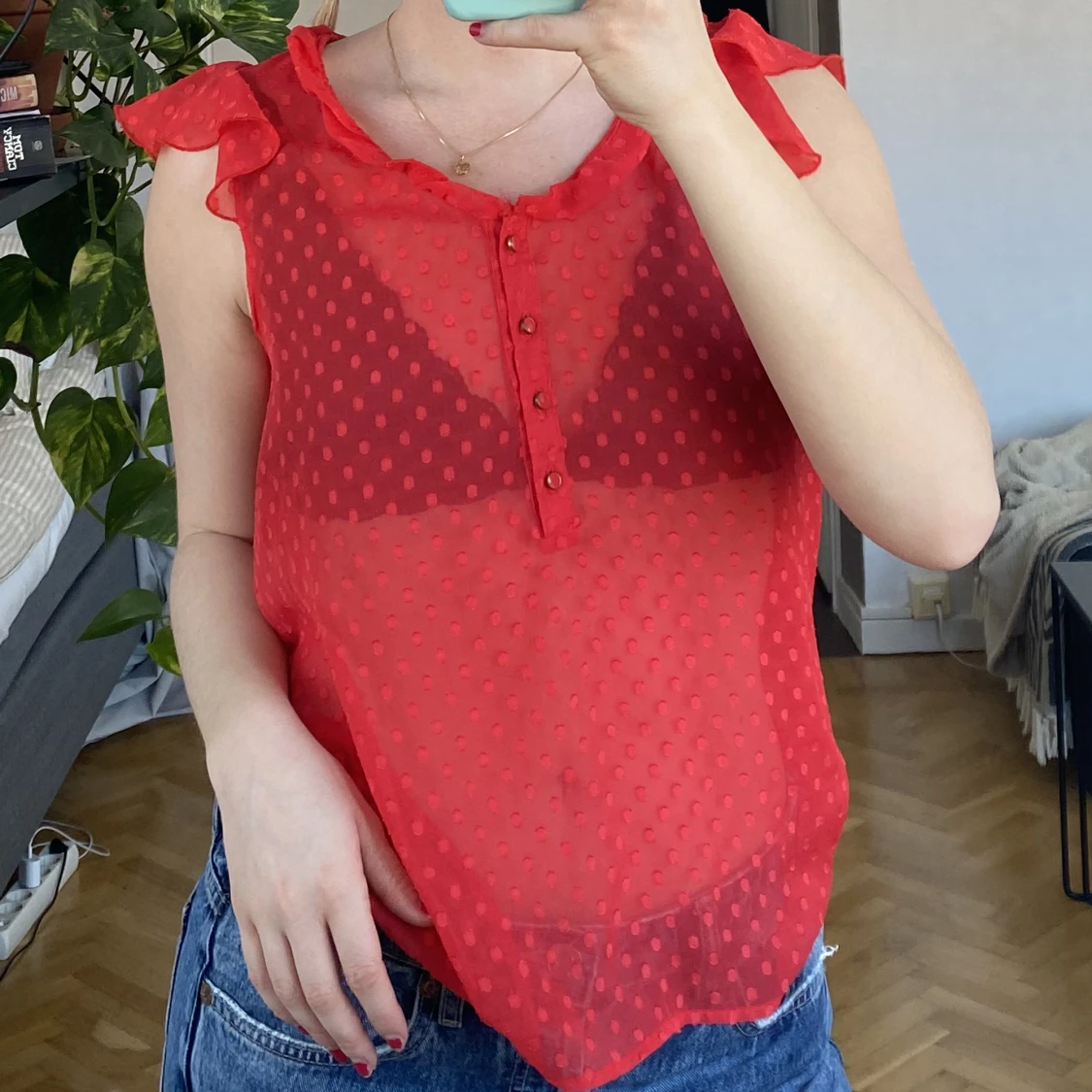 Röd topp