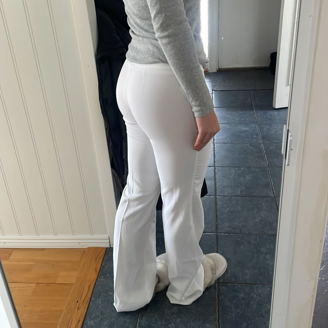 Vita kostymbyxor  - 91