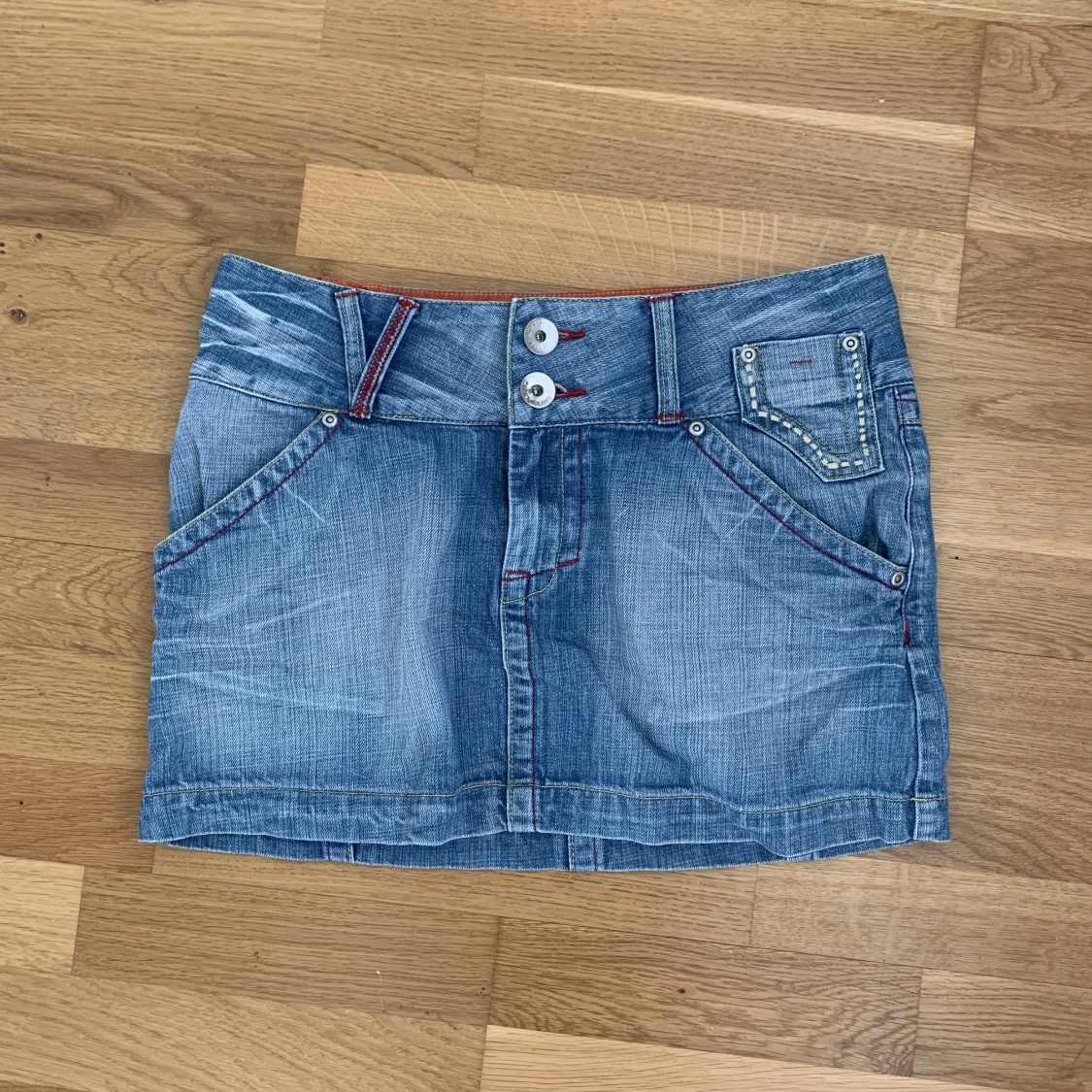 Jeans mini skirt