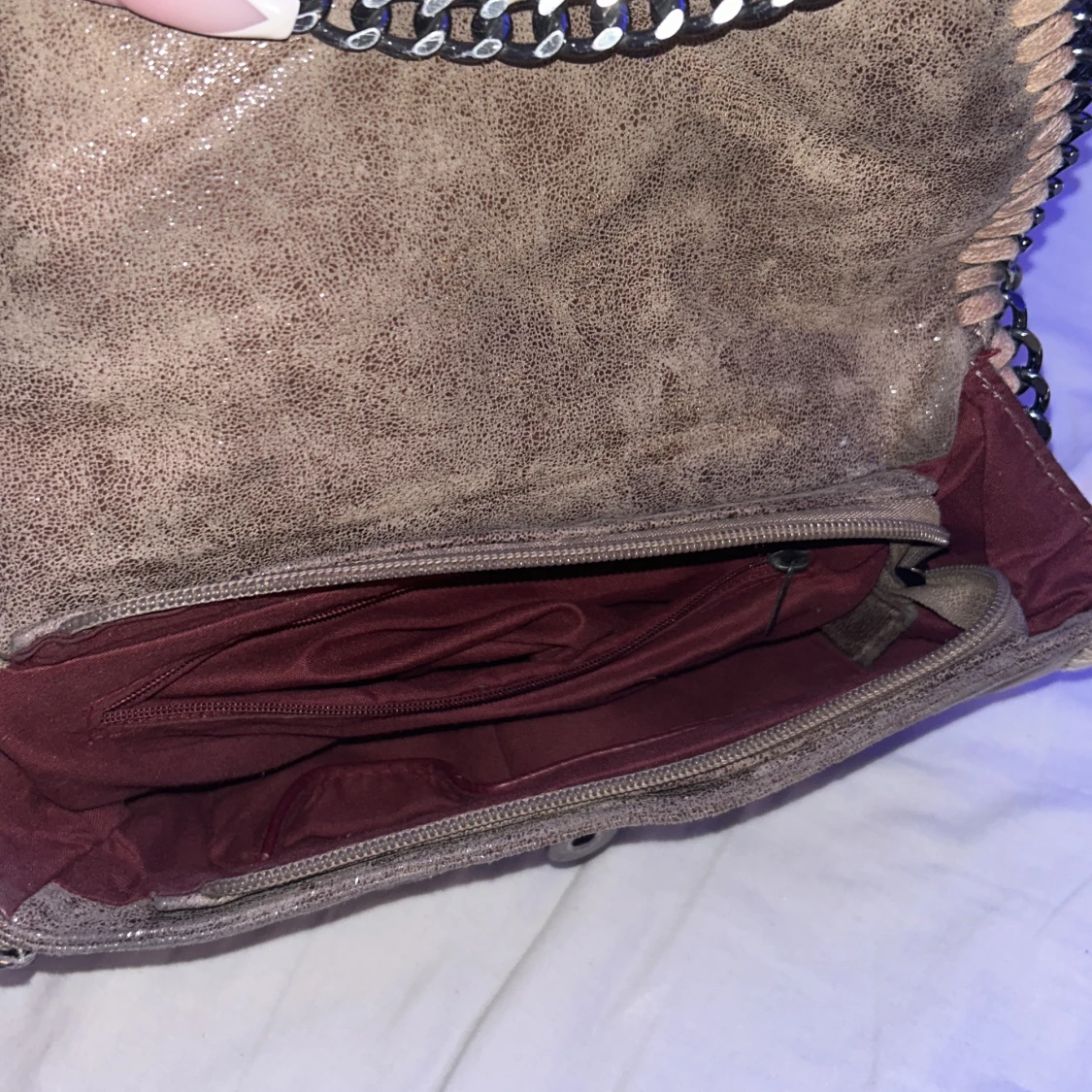 Vacker brun väska - 90