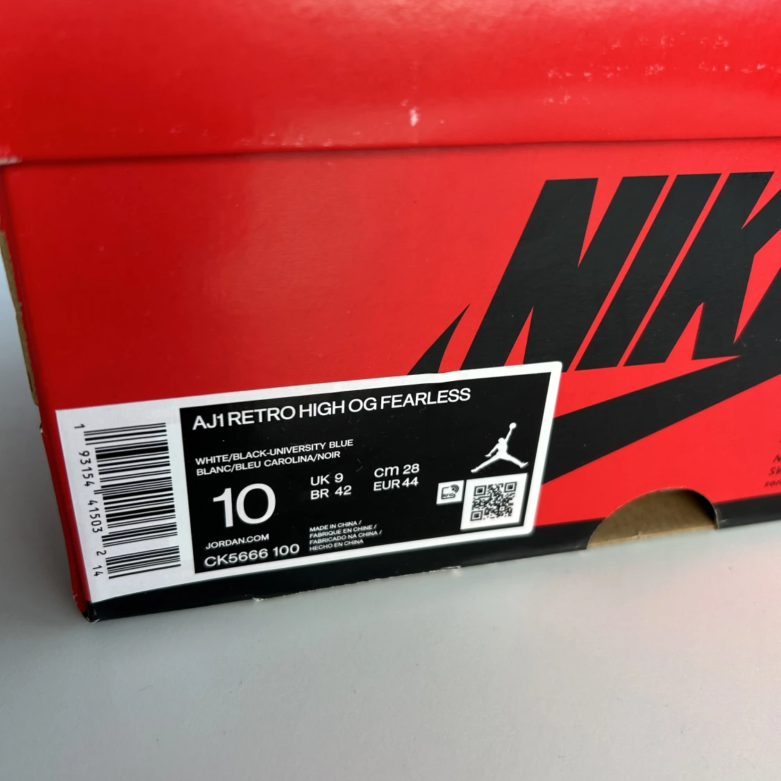 Air Jordan 1 high OG Fearless - 91