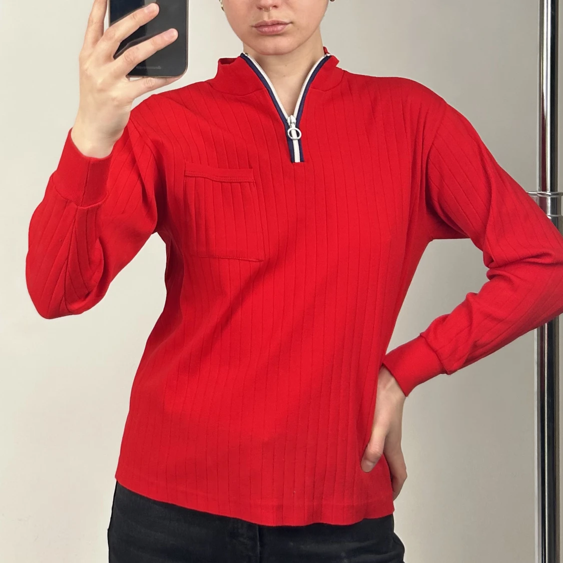 Röd jumper