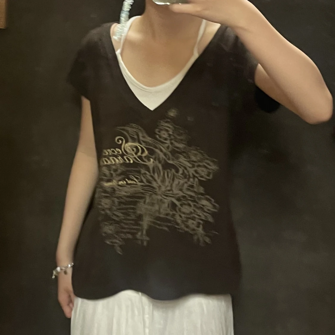 brun vintage y2k tröja - 90