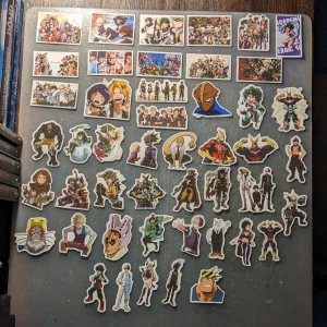 My Hero Academia klistermärken  - 45st! Kan skickas eller mötas upp i Stockholm!