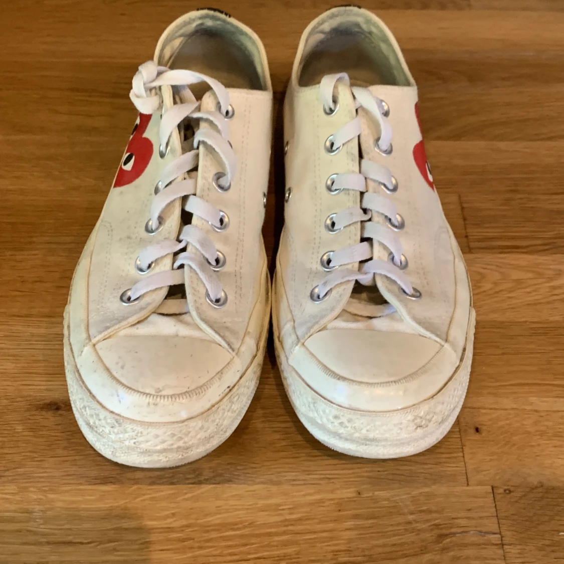 Cdg converse vit låga - 90