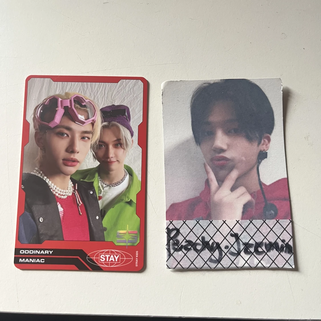 Stray kids photocard 