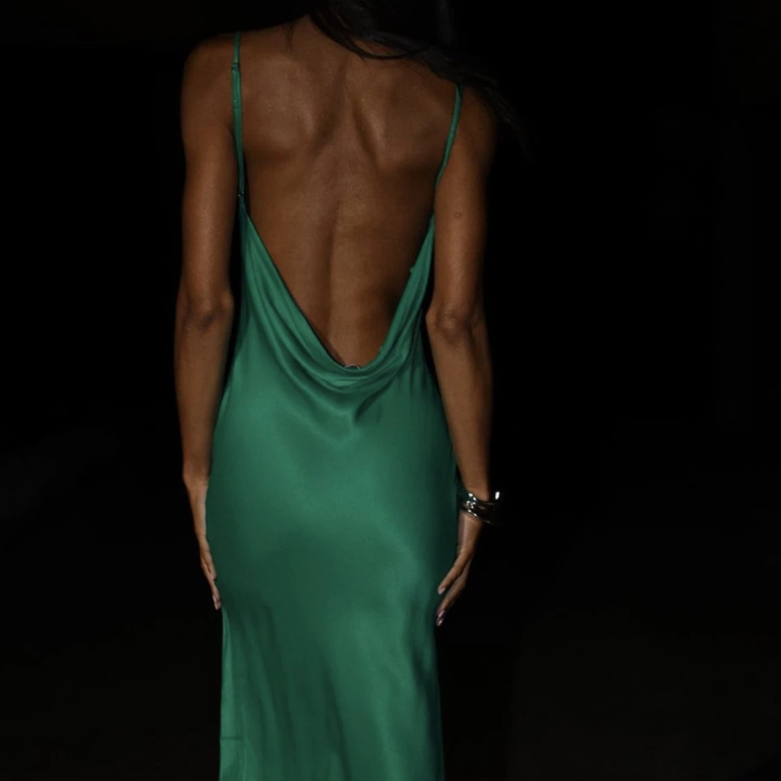 Grön klänning  - 90