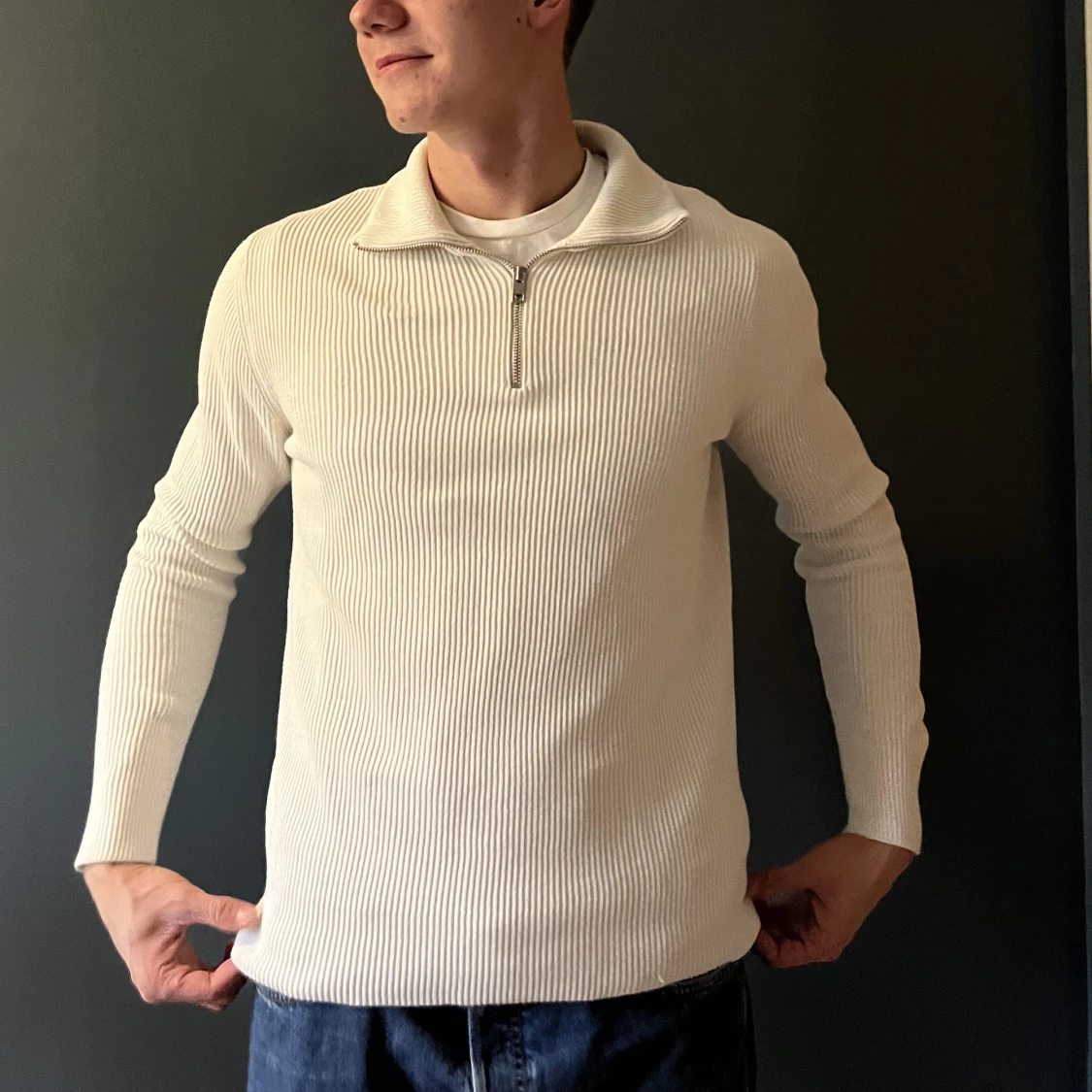 Halfzip tröja - 90