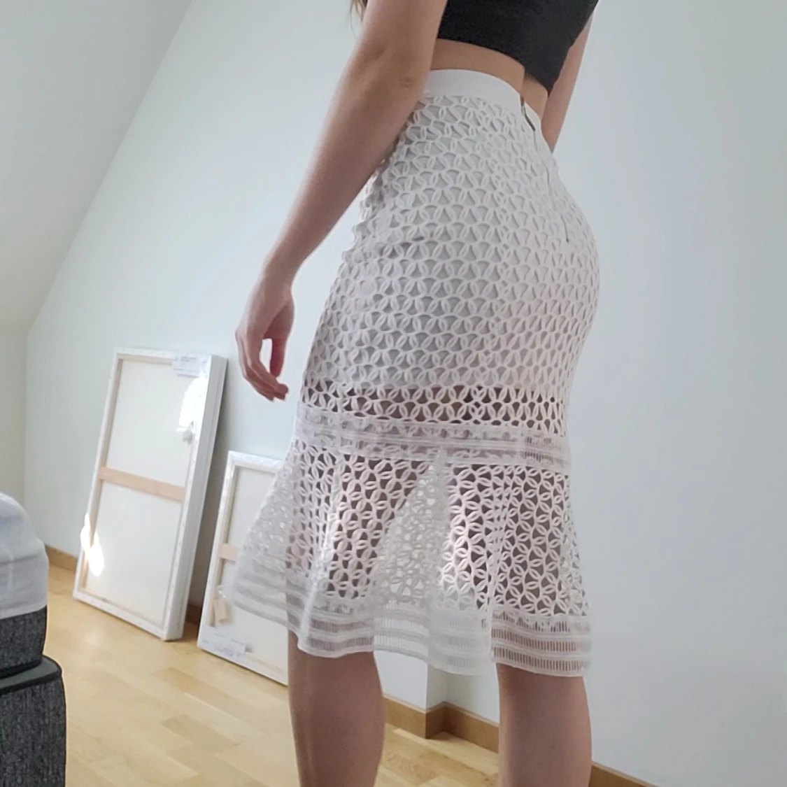 Vut kjol i spets - 90