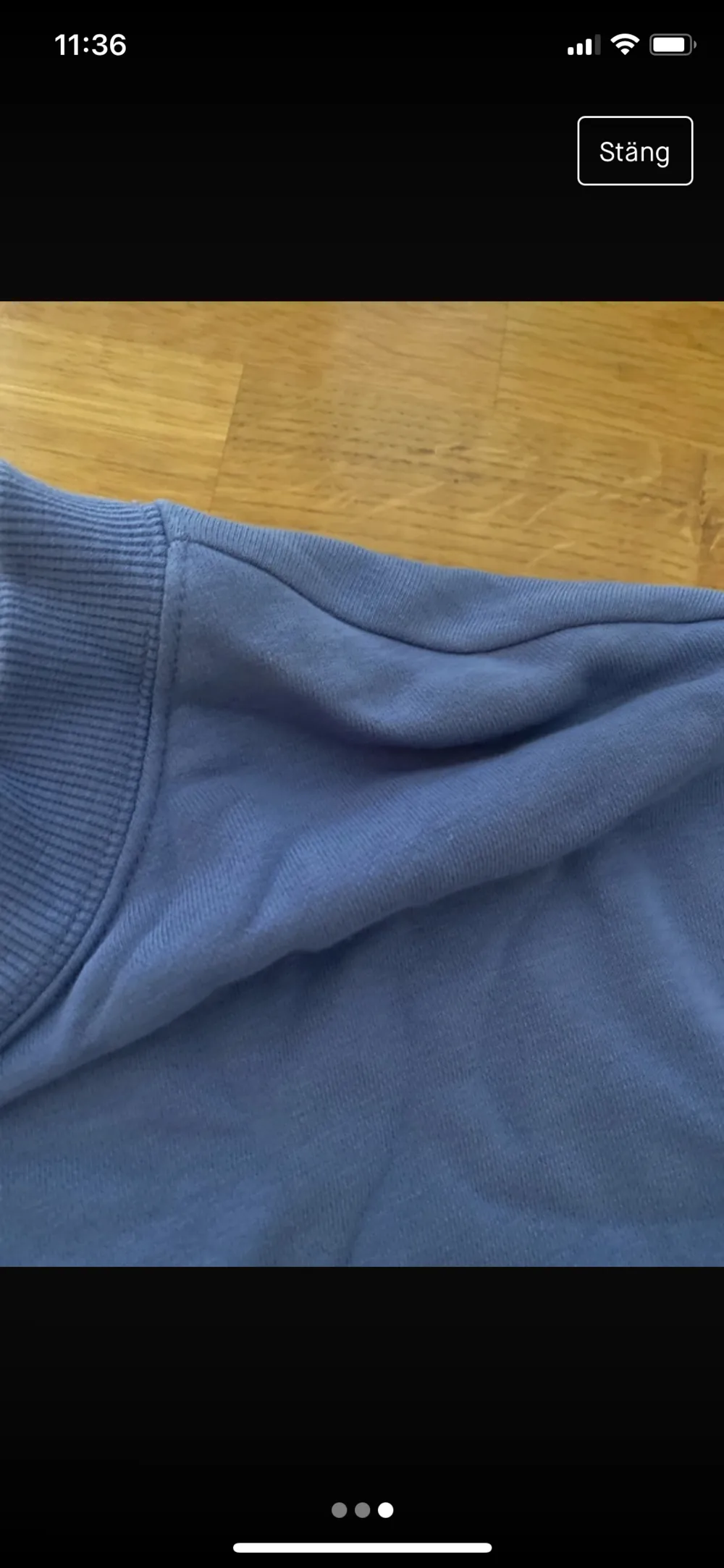 En lila sweatshirt från Monki i storlek xxs. Aldrig använd!. Tröjor & Koftor.