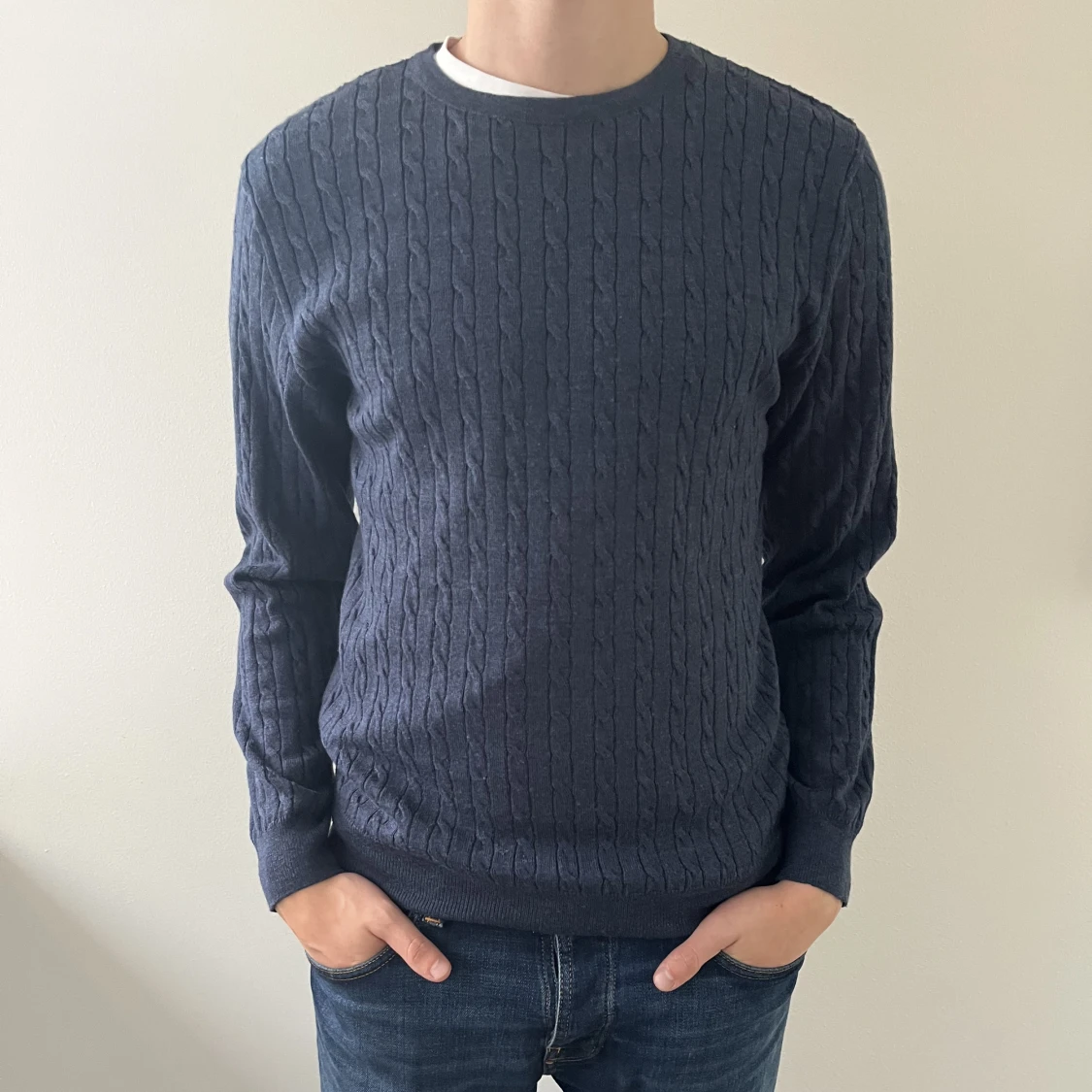 Stenström kabelstickad tröja