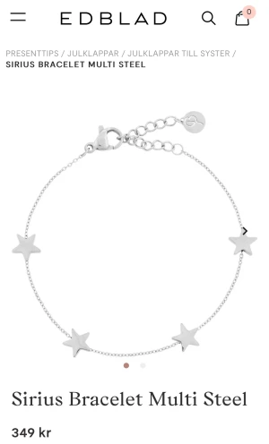 Edblad Armband - Släljer ett edblad armband då jag aldrig använder det! Jätte fint skick inprincip aldrig använt! Nypris: 350kr