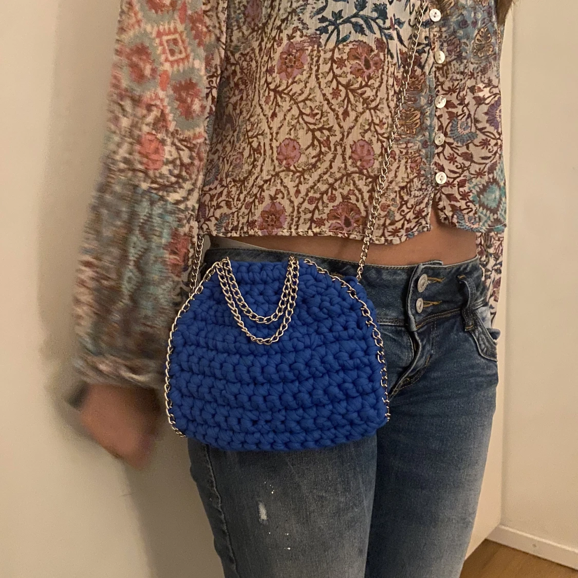 Virkad Stella McCartney liknade väska - 91