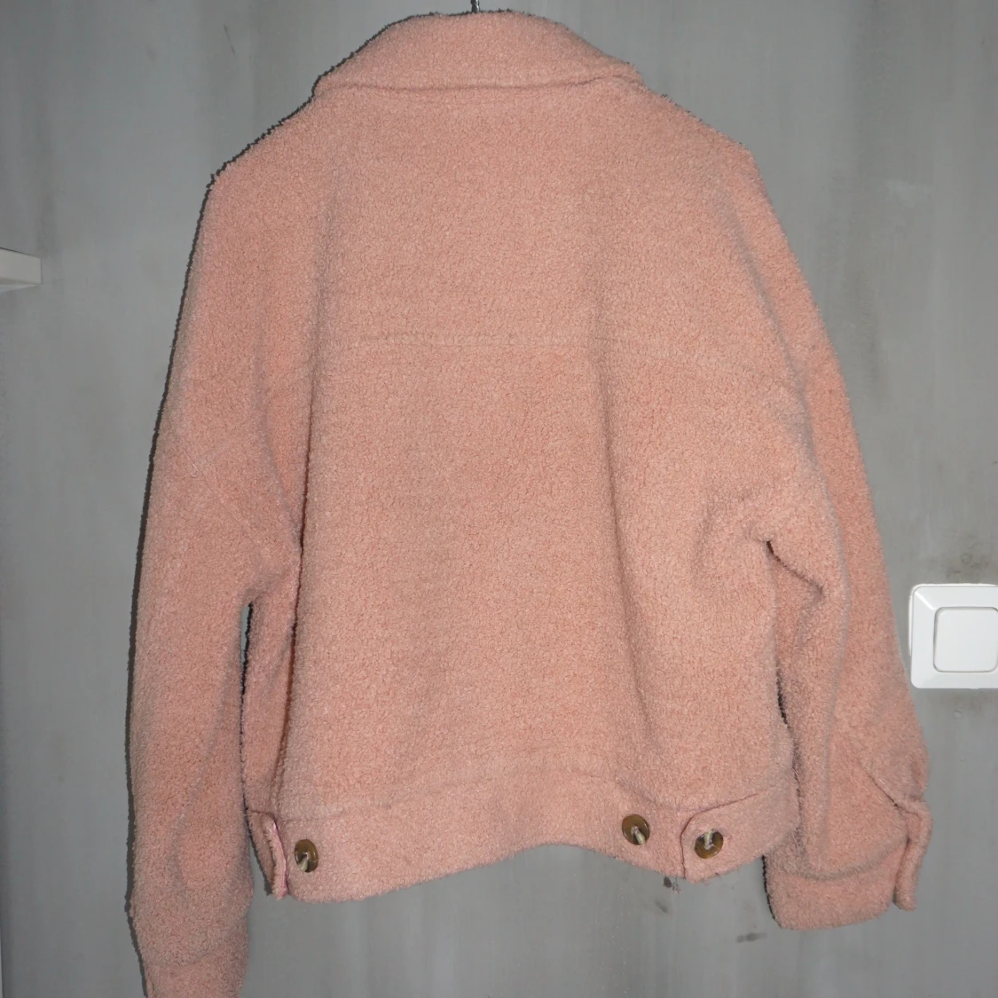 Ljusrosa Teddyjacka  - 90