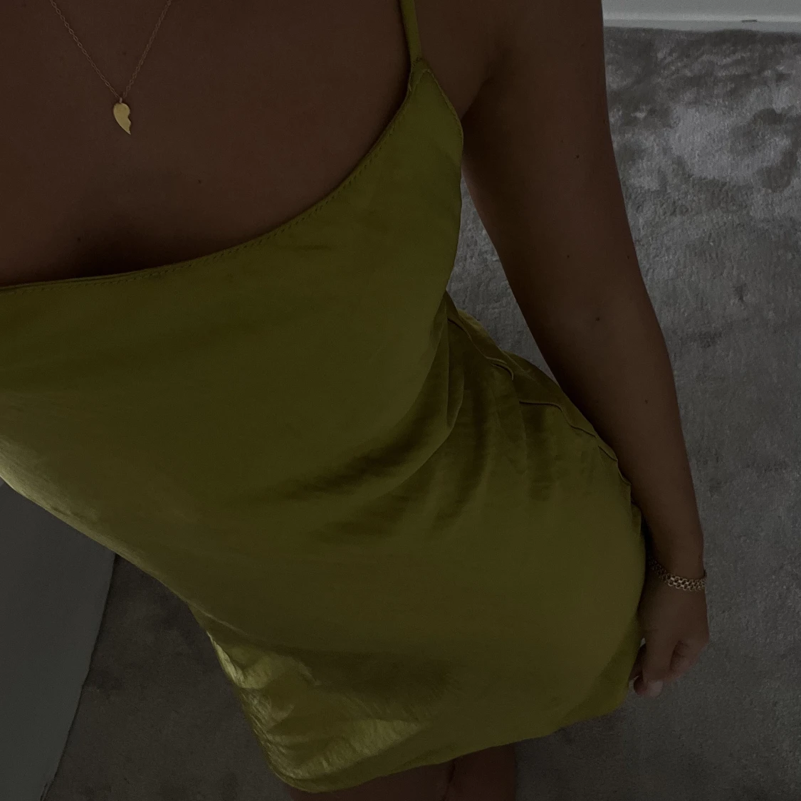 Grön klänning  - 91