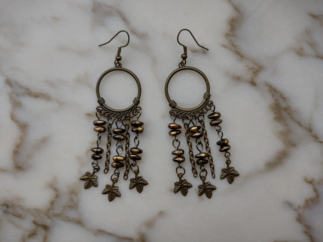 Oanvända örhängen 