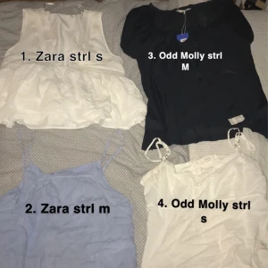 Toppar  - Massa toppar från olika märken, allt är i S/M, andra bilden blev ej så bra men skicka ett meddelande för fler bilder. Alla toppar kostar 80kr st!!