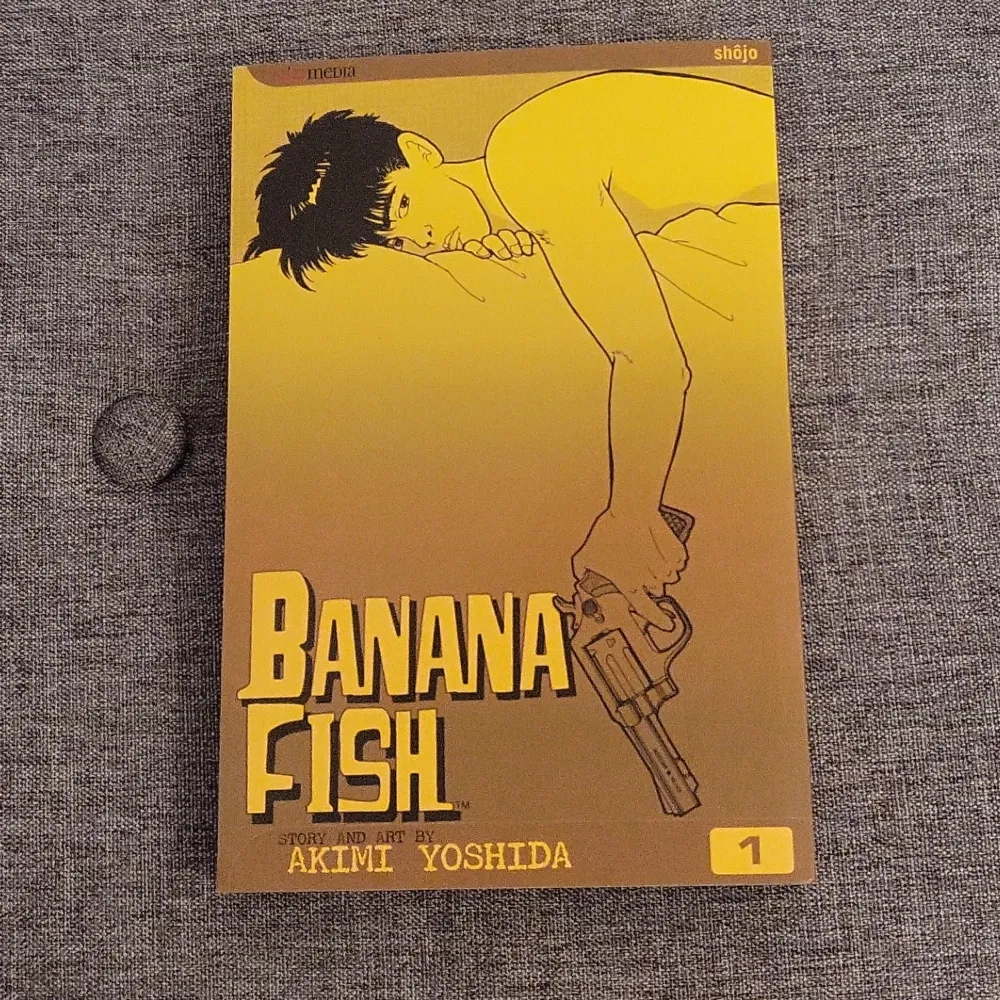 Banana fish manga första volymen. Köpt från Science fiction bokhandeln. Tar bara Swish. Fraktar EJ. Övrigt.