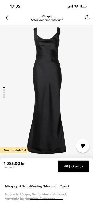 Klänning - Söker denna i svart eller vit i storlek xs eller s