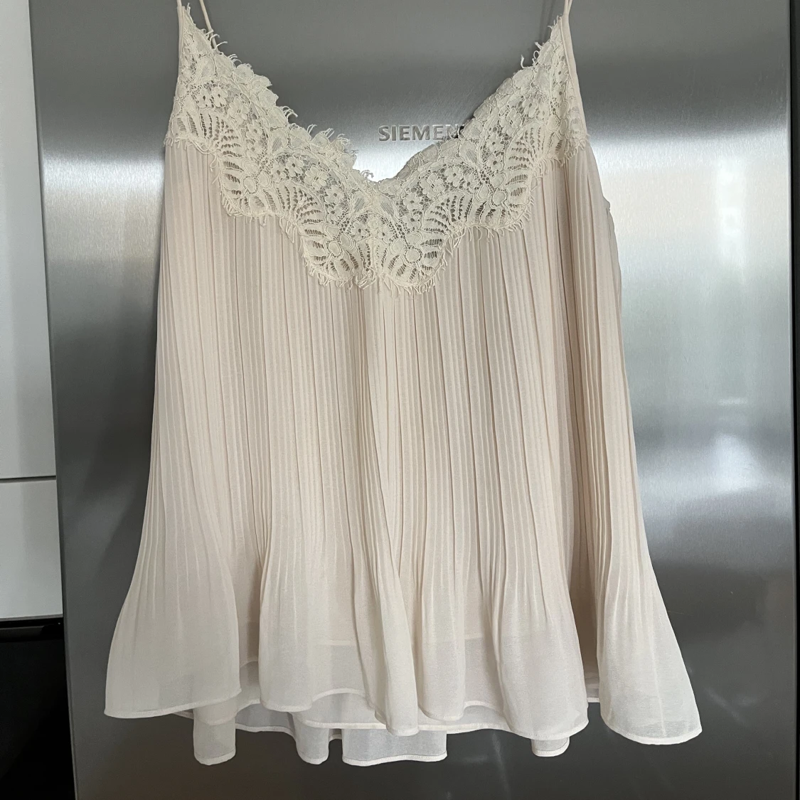 Rosa/beige Massimo Dutti topp