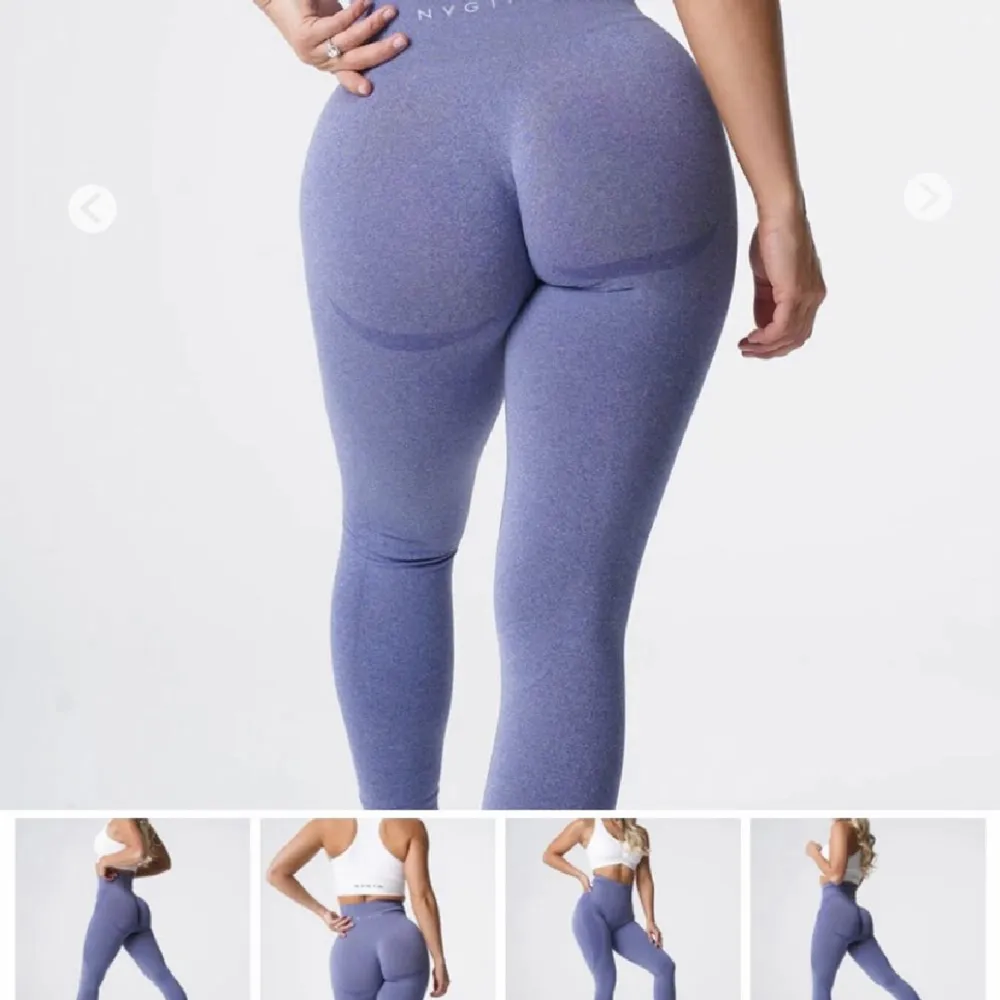 Säljer dessa jätte fina nvgtn tights för att dom inte kommer till användning❤️ Storlek M, 300 kr + frakt💕💕TRYCK EJ PÅ KÖP DIREKT!!. Jeans & Byxor.