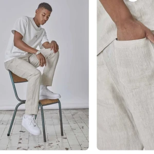 Linnebyxor - Helt nya, prislapp kvar, st xs små i storleken, nypris 800