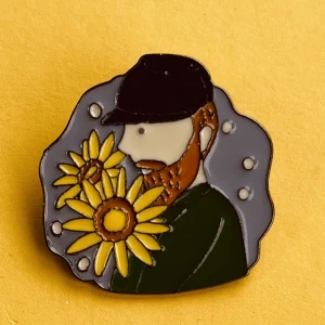 Van Gogh pin 🧡 - Fri frakt 🧡