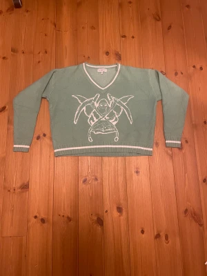 Heaven can wait stickad tröja grön - Grön Heaven can wait stickad tröja i storlek M. Använd fåtal gånger, väldigt bra skick.
