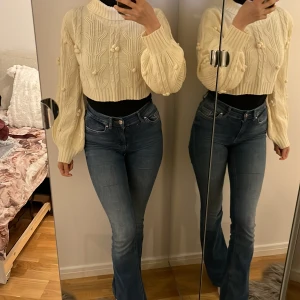 Stickat croptop - Väldigt bra skick stickat crop top. 