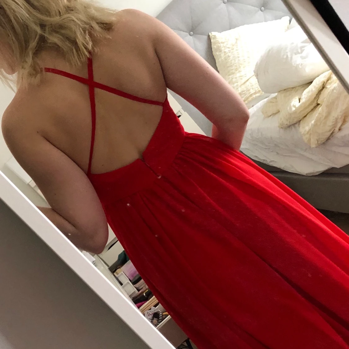 Röd balklänning - 91