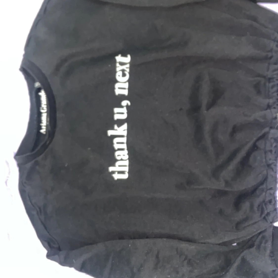 Thank u next tröja med elastic band.