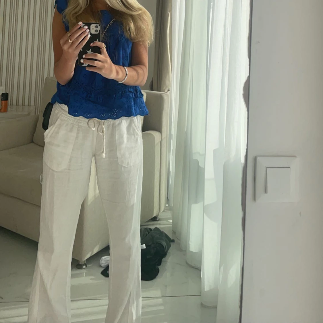 Mango Blus/topp 💙 - 90