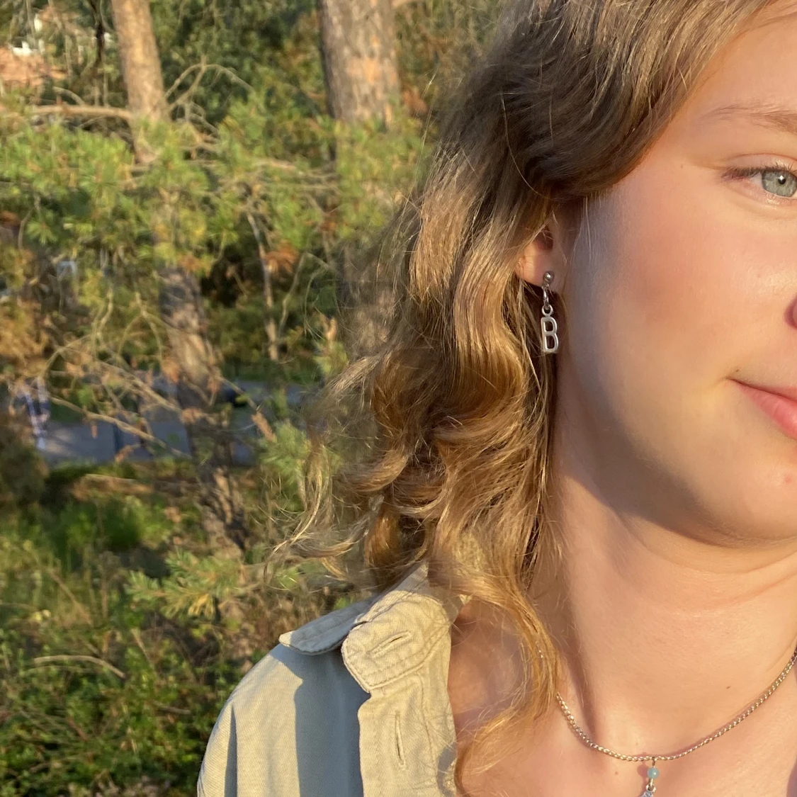 Bokstavsörhängen🤍