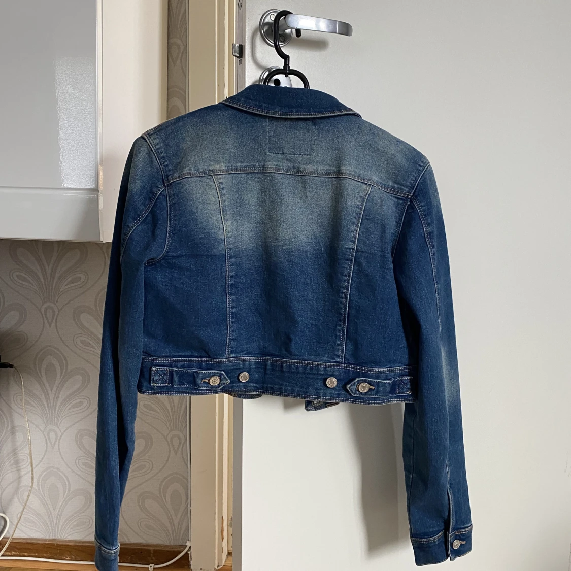 Fin mini denimjacka - 90