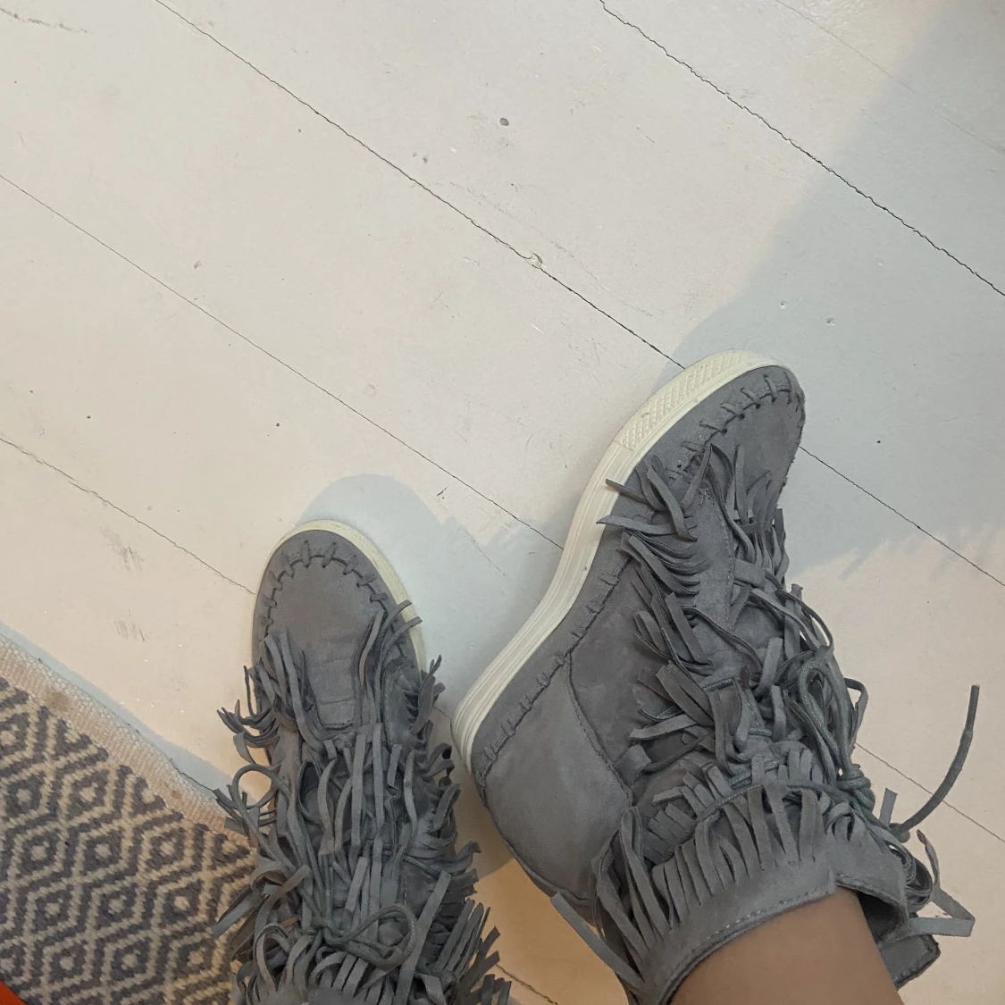 Jätte coola frans skor - 91