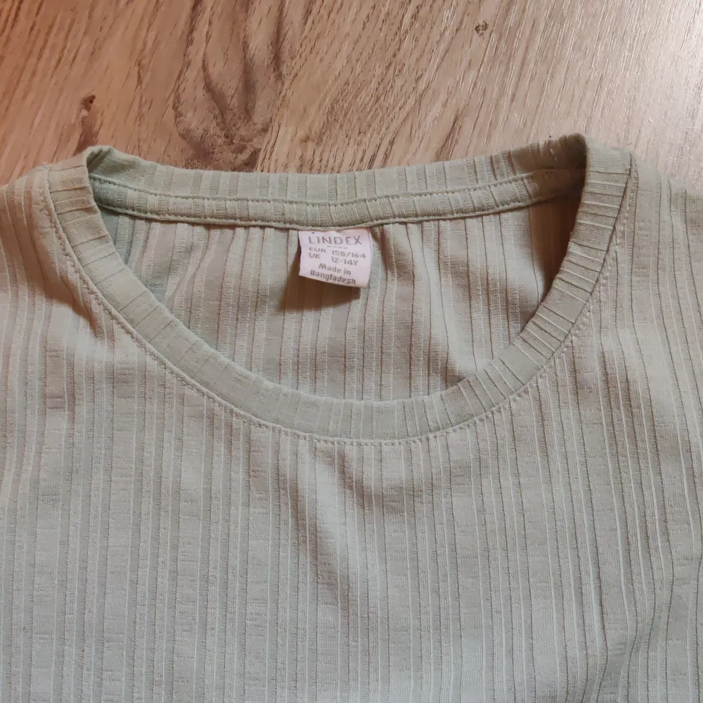 Grön-turkos t-shirt bra skick nästa oanvänd inga fläckar (frakt ingår ej). T-shirts.