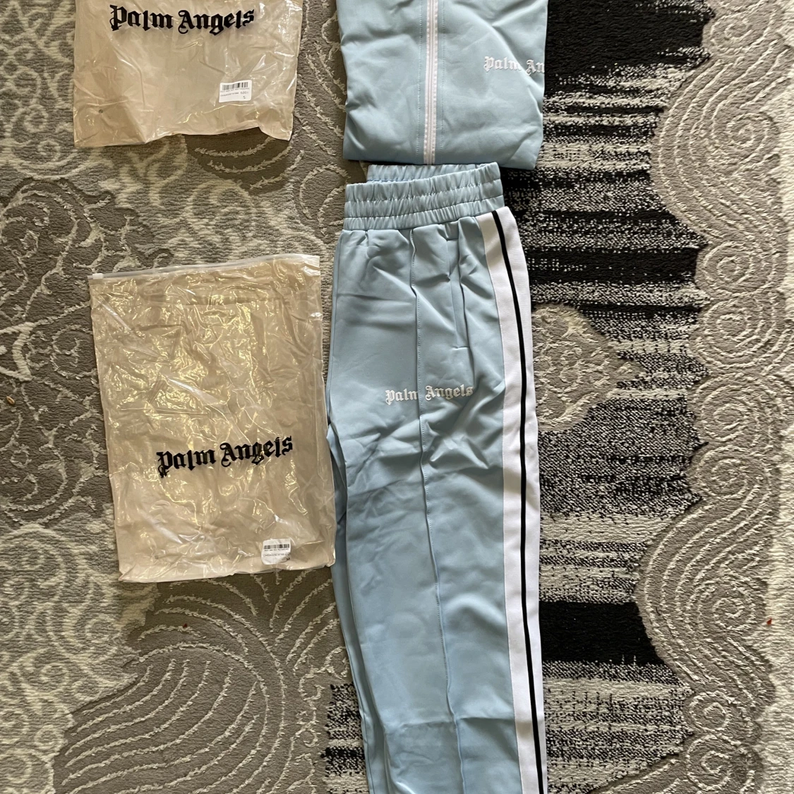 Palm angels dress (ljusblå) - 91