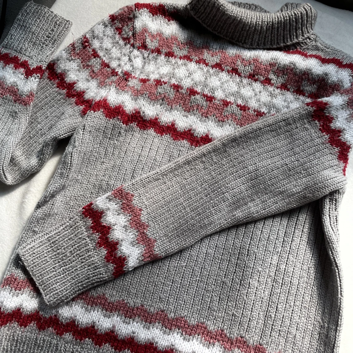 Stickad tröja 