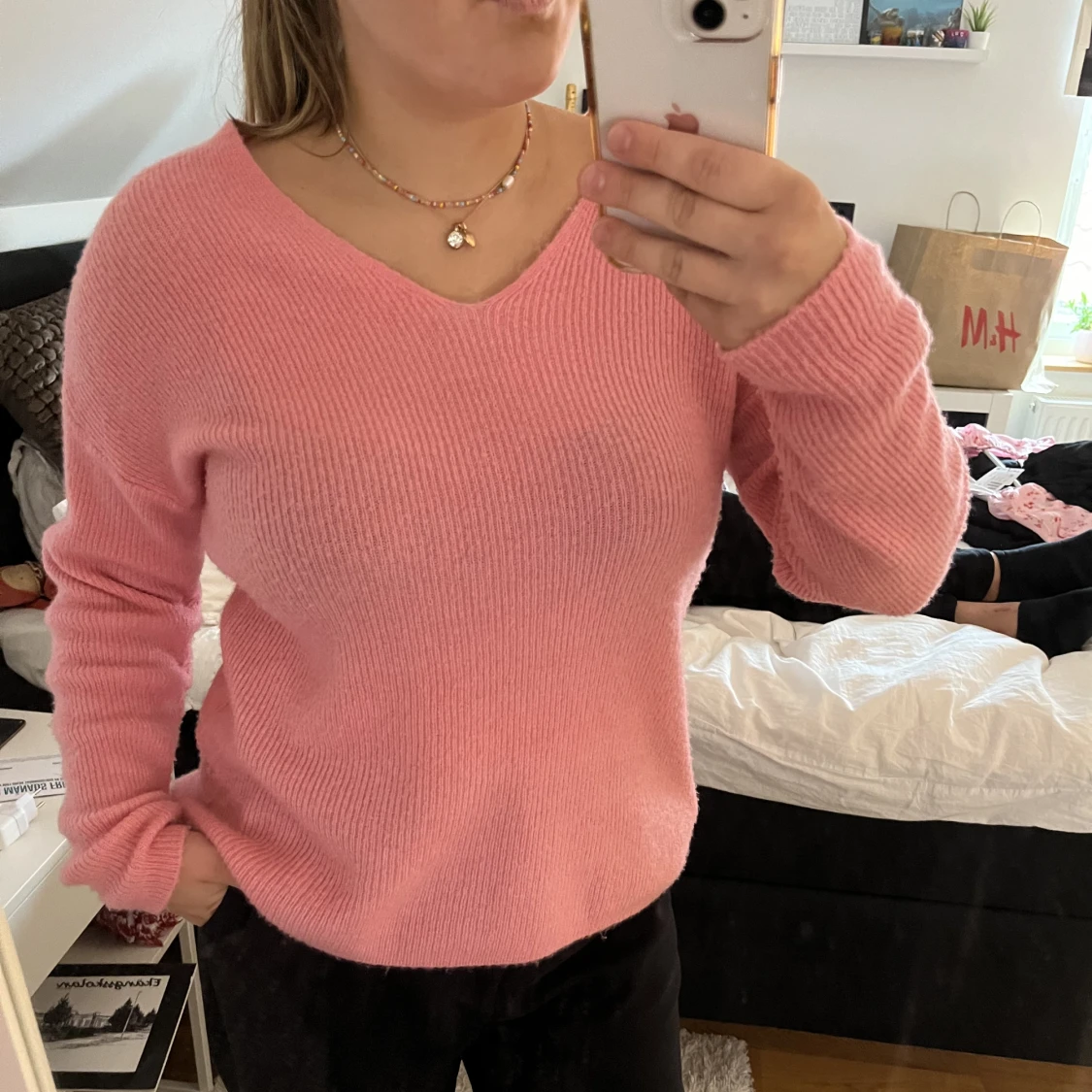 Stickad tröja vero moda