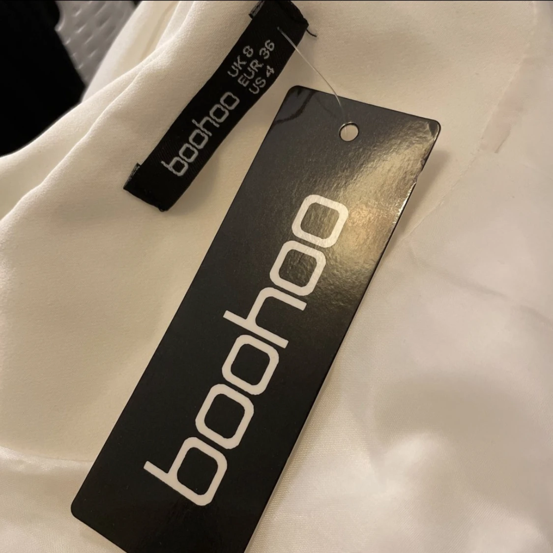 Vit kavajklänning - 90