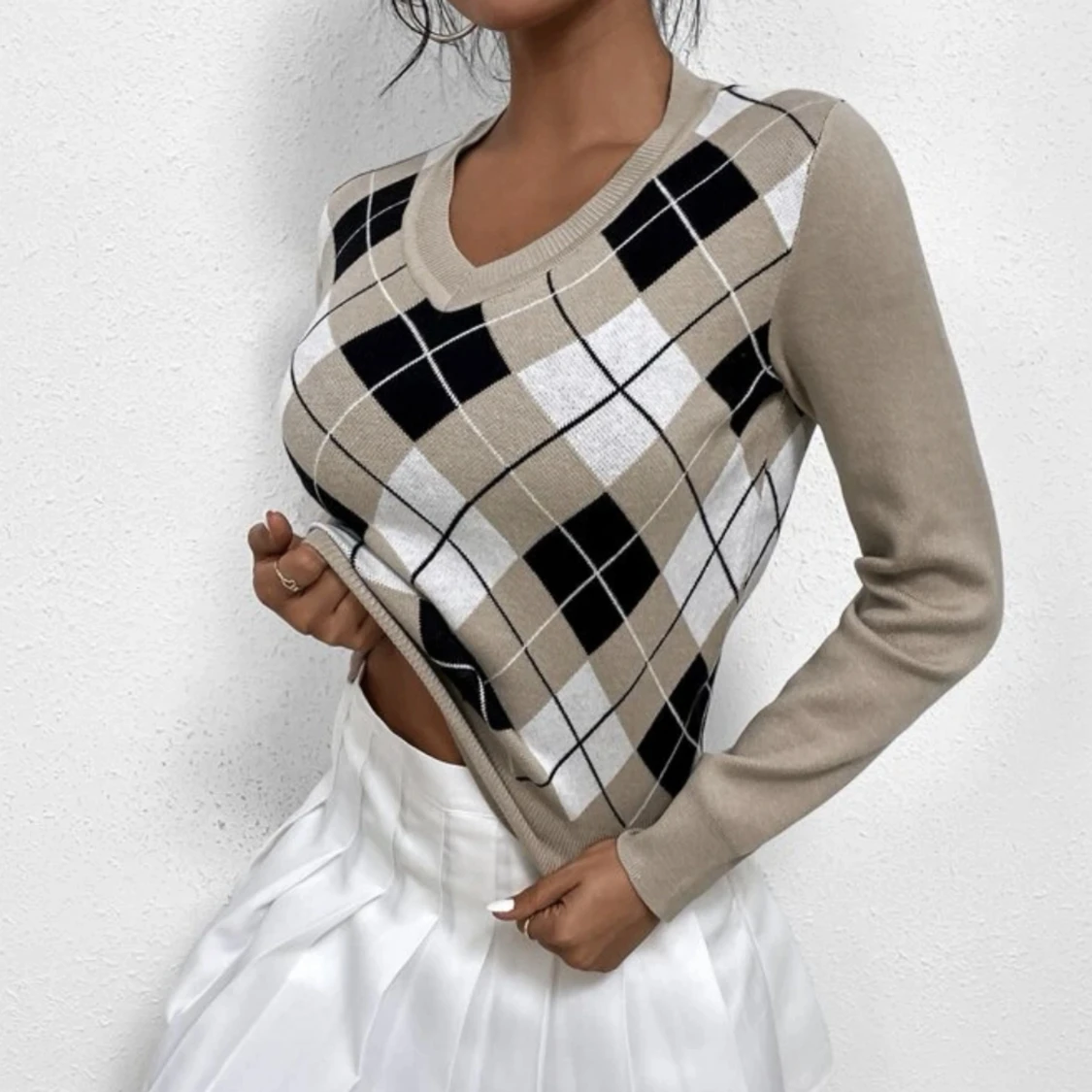 Stickad tröja  - 90