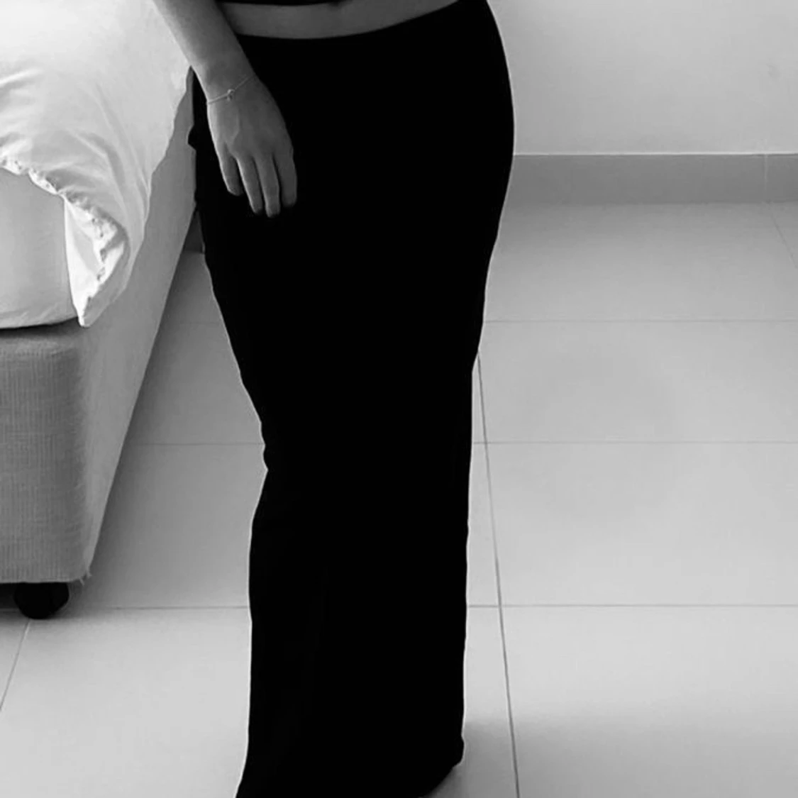 Svart långkjol - 90