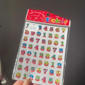 3 ark klistermärken  - Helt nya, frakt 15kr