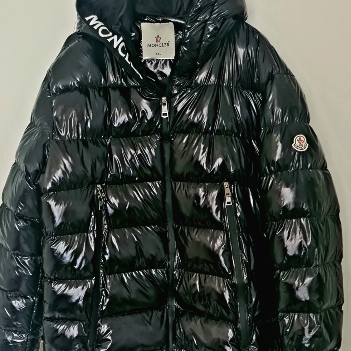 Äkta monclear jacka stl L