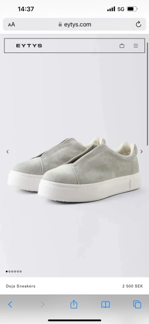 Eytys skor - Eytys skor köpta för för ungeför två månader sedan. Strl 40 men passar mig som har 39. Nypris 2500