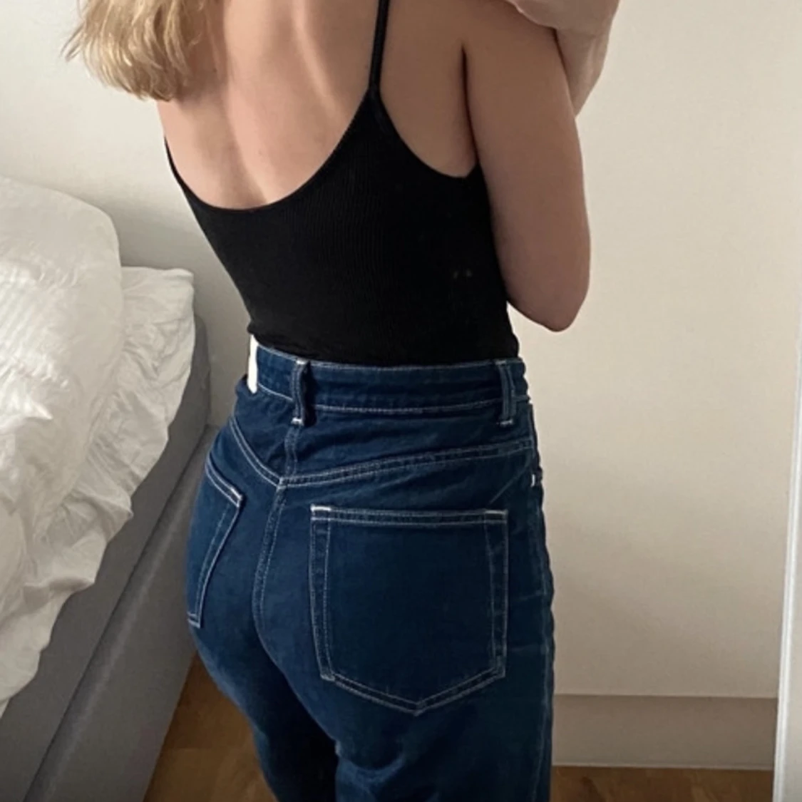 Body ribbad black - 91