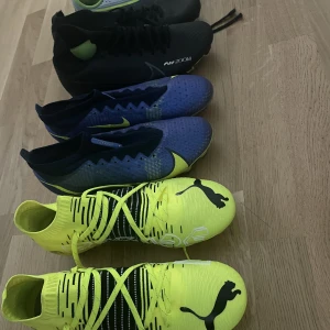 Fotbollskor Använda  endast 1gång nästan helt nya - Nästan helt nya fotbollskor i storlek 41